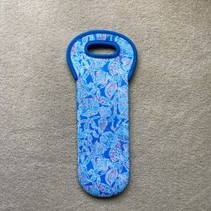 Lilly Pulitzer Neoprene Wine Bottle tote